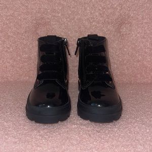 Black Patent Boots